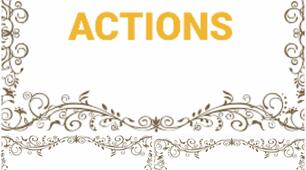 Actions. Adjectives and Nouns. Presentation