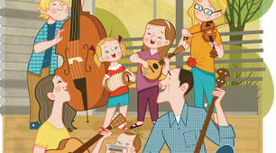 Past simple - regular verbs. Family and musical instruments. 