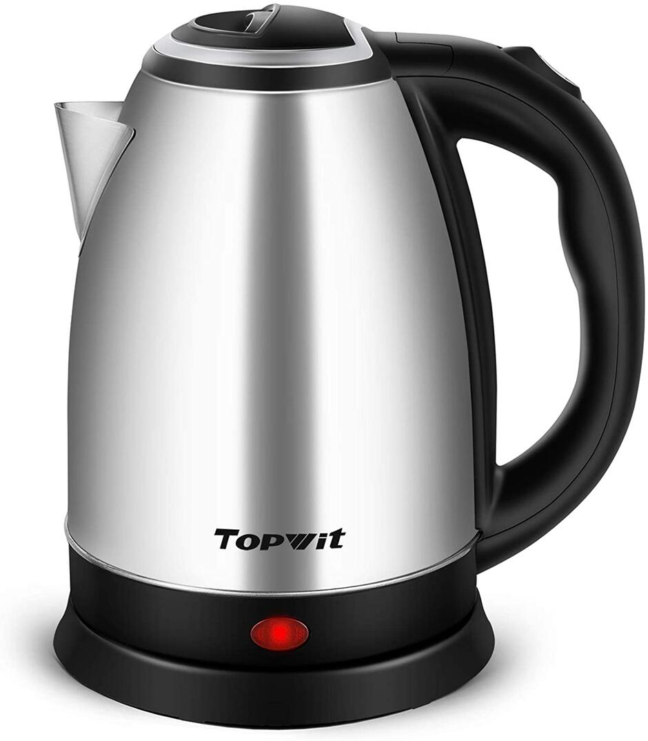 Buy Topwit Electric Kettle Hot Water Kettle, Upgraded, 2 Liter Stainless Steel Coffee Kettle &amp; Tea Pot, Water Warmer with Fast Boil, Auto Shut-Off &amp; Boil Dry Protection Online in Vietnam. B07VW35BQC