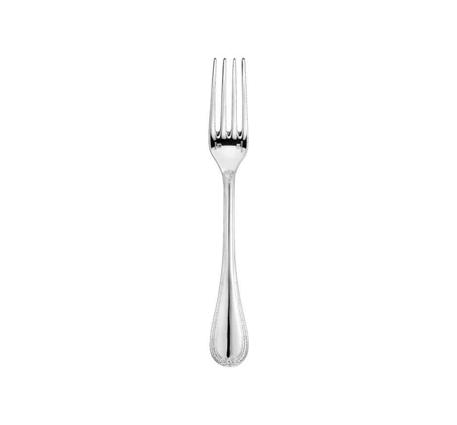 Silver-Plated Dessert Fork Malmaison - Christofle