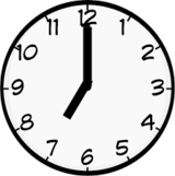 7 O Clock Clip Art at Clker.com - vector clip art online, royalty free &amp; public domain