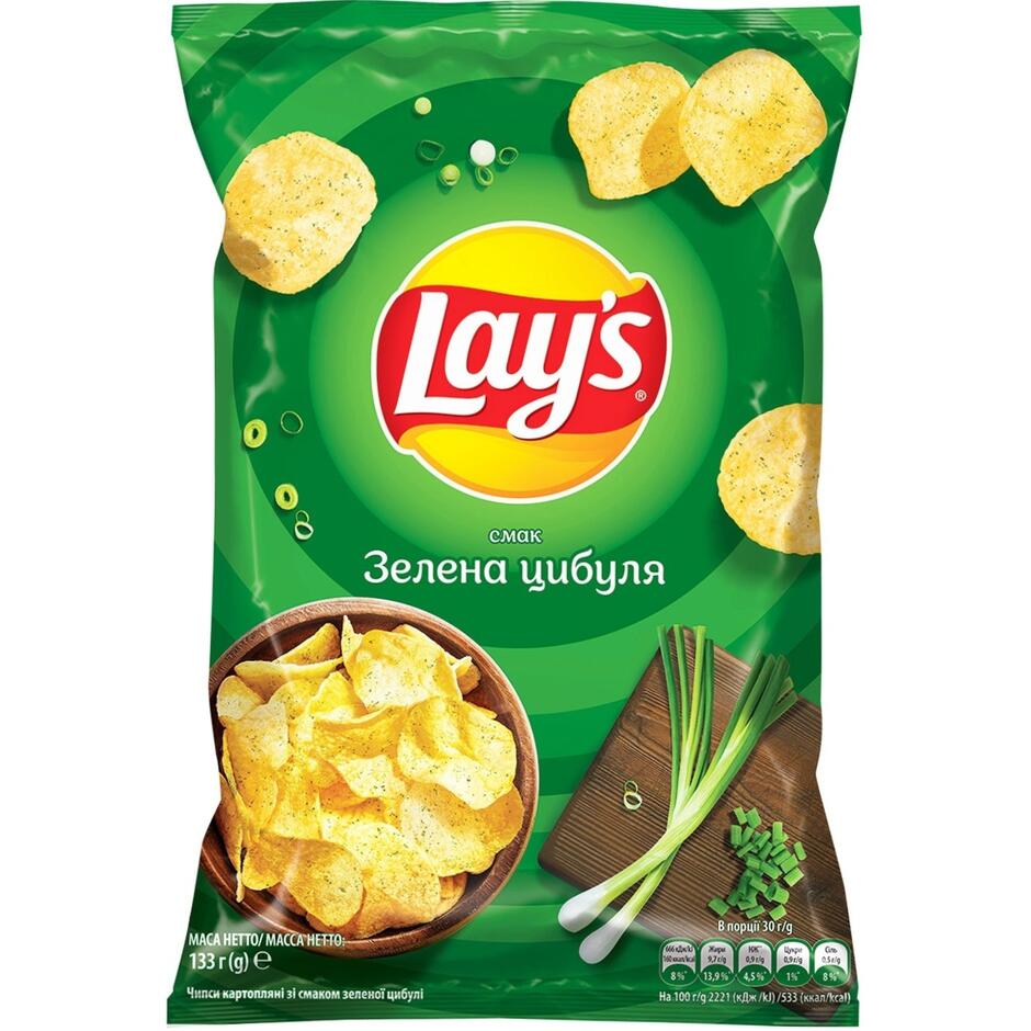 Чипсы Lay's со вкусом белых грибов и сметаны 133г купить от 28.90 грн – Ашан Киев, Львов, Днепр, Одесса