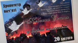 Лепбук "Небесна Сотня у вирій полетіла...".