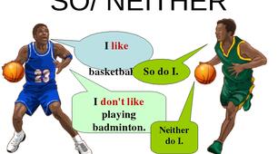 'Sport' + So, too, neither/nor, either 