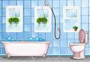 Bathroom With Bathtub And Toilet Illustration Royalty Free Cliparts, Vectors, And Stock Illustration. Image 48391361.