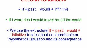 Second Conditional; wish/if only