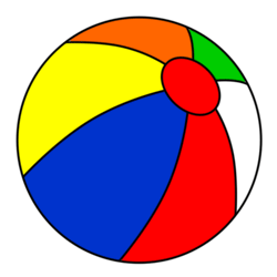 How to Draw a Ball, for the Beach! - How to Draw Cartoons