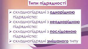 9 клас. Складнопідрядне речення (СПР) з кількома підрядними частинами.