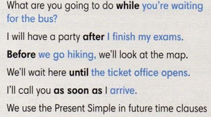 Time clauses