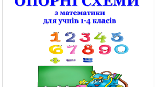 Опорні схеми з математики