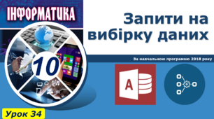 І10. Контрольна робота "База даних. Запити"