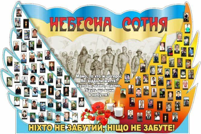 НЕБЕСНА СОТНЯ – АНГЕЛИ, ЯКІ ТРИМАЮТЬ УКРАЇНСЬКЕ НЕБО": ПАМ'ЯТЬ ЗАГИБЛИХ НА МАЙДАНІ ВШАНУВАЛИ АКЦІЄЮ : 19:02:2019 - kazatin.com