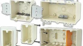 Receptacle boxes