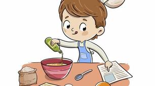 Food. Preparing dishes.