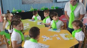 Конспект  комплексного заняття з пріоритетом екологічних завдань з використанням інноваційної методики Н.Гавриш «Дошкільнятам-освіта для сталого розвитку»з дітьми старшого дошкільного віку(6-й рік життя) на тему: «SOS! Планеті загрожує Сміттєконг!»