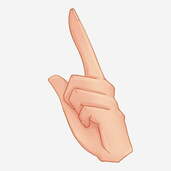 Index Finger Gesture Pose Hand, указательный палец, Жест, поза PNG и PSD-файл пнг для бесплатной загрузки