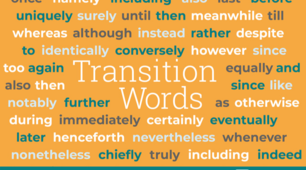 Transition words
