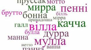 Написання слів іншомовного походження