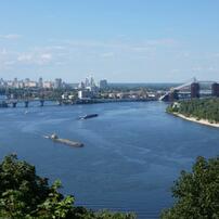 The Dnipro River, Kyiv, Ukraine. UA Destination is you private guide in Ukraine. Visit our website www.uadestination.com/… | Travel to ukraine, Holiday tours, River