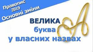  Велика буква і лапки у власних назвах
