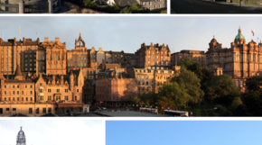 Old and New towns of Edinburgh