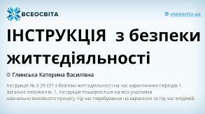 Інструкція з правил безпеки "Виконання робіт у кабінеті фізики"