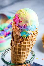 Rainbow Ice Cream - Julie's Eats &amp; Treats ®