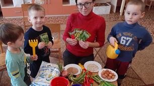 Проектна діяльність "Город на підвіконні"