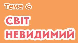 (Копія) Діагностуальна робота "Світ невидимий"