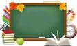 Картинки по запросу школьная доска книги | School chalkboard art, School wall art, Powerpoint background design