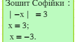 6 кл. Повторення №3. Модуль числа