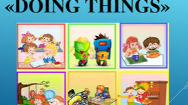  Doing things