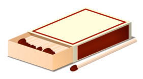 Спички Коробок Огонь - Бесплатная векторная графика на Pixabay