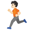 Person running emoji clipart. Free download transparent .PNG | Creazilla