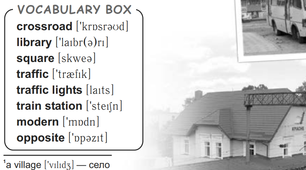 Vocabulary Test "In the town"
