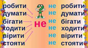 Не з дієсловами