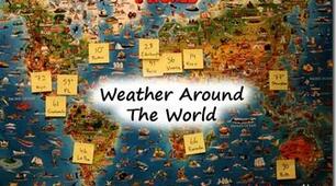 Weather in different parts of the world 5-Б