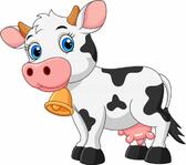 Premium Vector | Cute cow cartoon | Cartoon cow, Cow drawing, Baby animal drawings
