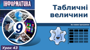 І9. Табличні величини в середовищі Lazarus