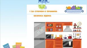 Презентація до уроку Я досліджую світ за темами - І за столом є правила. Безпека вдома.