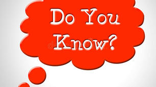 Do you know?