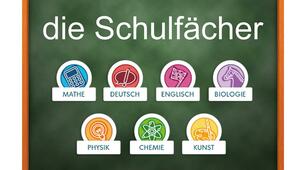Текст для розвитку монологічного мовлення « Schulfächer »