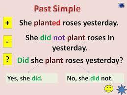 Past Simple Tense: упражнения с ответами