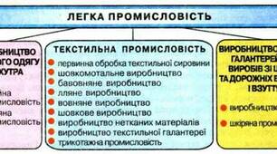 Що собою становить легка промисловість 