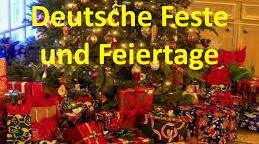 Текст для розвитку монологічного мовлення « Feste in Deutschland»