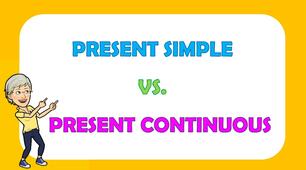 Present Simple vs Present Continuous 
