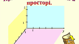 Декартові координати в просторі