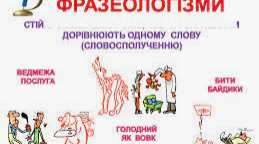 Фразеологія