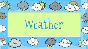 What's the weather like today?