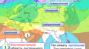 Корисні копалини та клімат Євразії